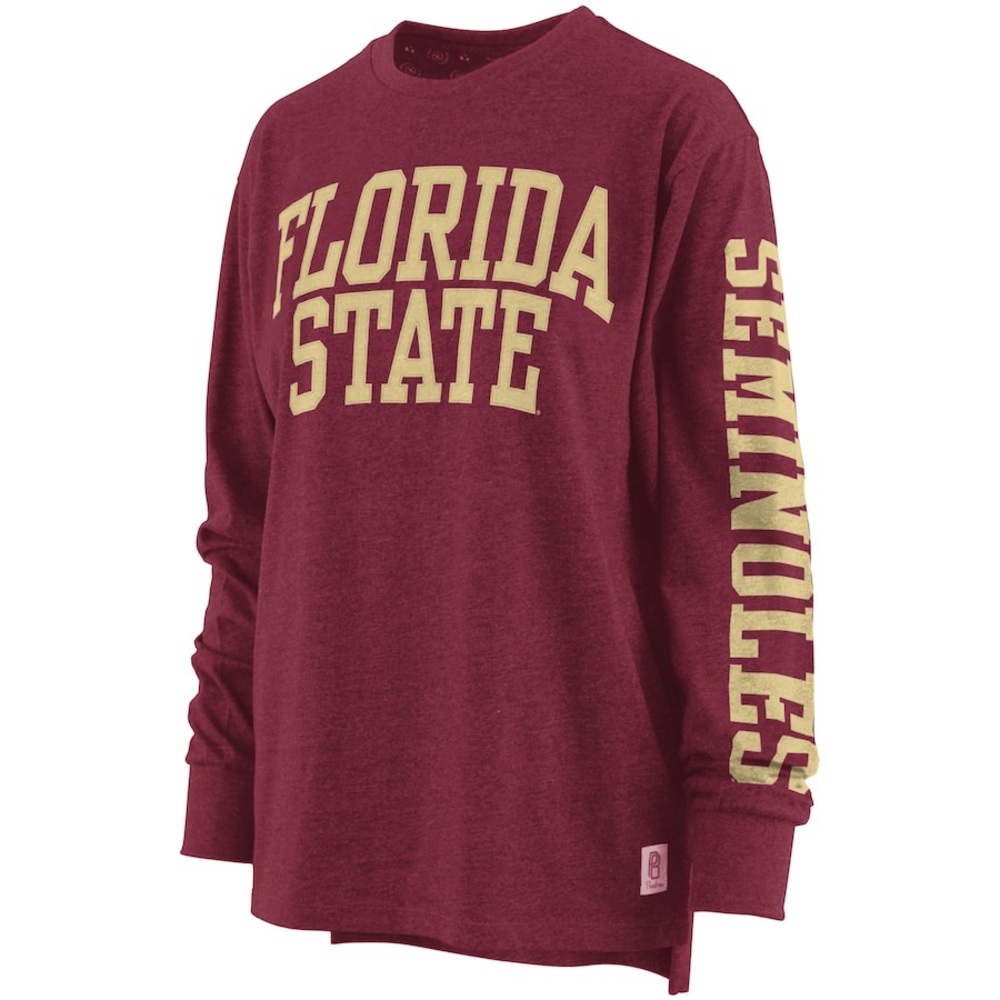 Florida State University Garnet FSU Seminoles Two-Hit Canyon Long Sleeve Size L